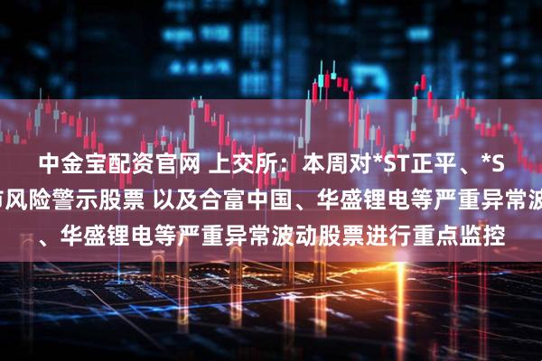 中金宝配资官网 上交所：本周对*ST正平、*ST亚振等异常波动退市风险警示股票 以及合富中国、华盛锂电等严重异常波动股票进行重点监控