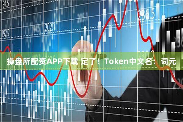 操盘所配资APP下载 定了！Token中文名：词元
